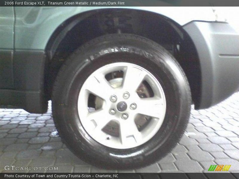 Titanium Green Metallic / Medium/Dark Flint 2006 Ford Escape XLT