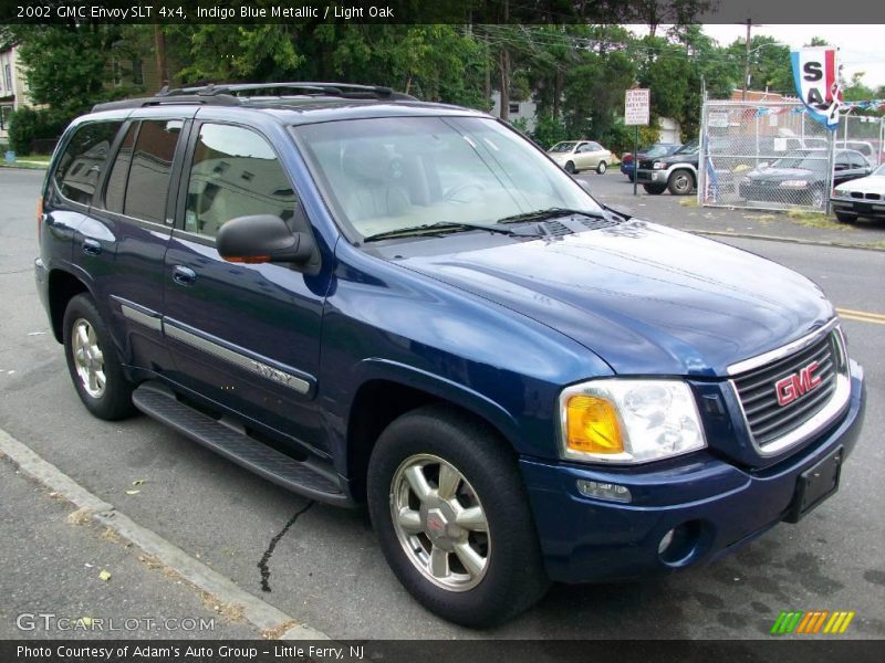 Indigo Blue Metallic / Light Oak 2002 GMC Envoy SLT 4x4