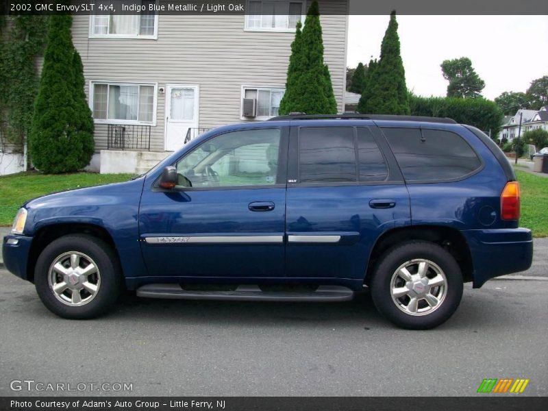 Indigo Blue Metallic / Light Oak 2002 GMC Envoy SLT 4x4