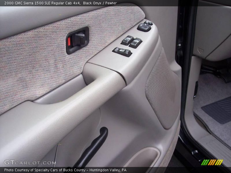 Black Onyx / Pewter 2000 GMC Sierra 1500 SLE Regular Cab 4x4