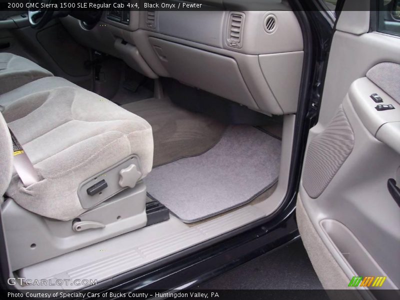 Black Onyx / Pewter 2000 GMC Sierra 1500 SLE Regular Cab 4x4