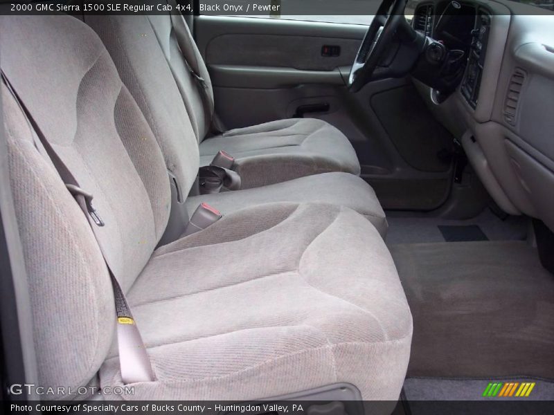 Black Onyx / Pewter 2000 GMC Sierra 1500 SLE Regular Cab 4x4