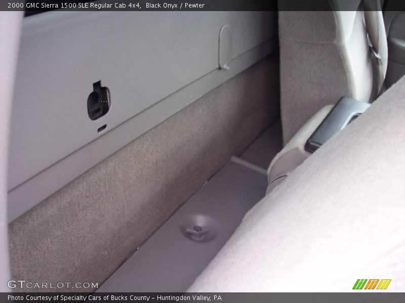 Black Onyx / Pewter 2000 GMC Sierra 1500 SLE Regular Cab 4x4