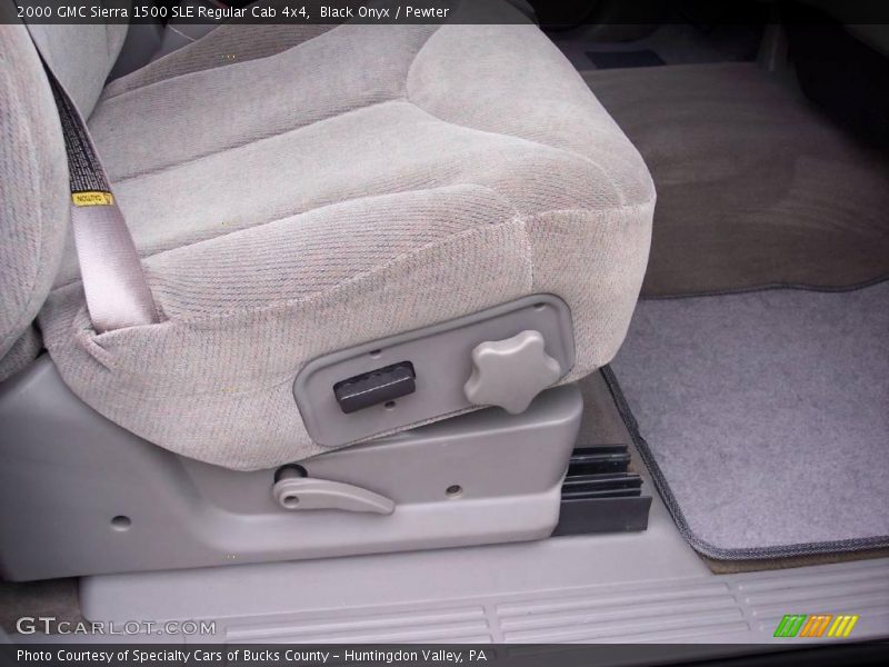 Black Onyx / Pewter 2000 GMC Sierra 1500 SLE Regular Cab 4x4