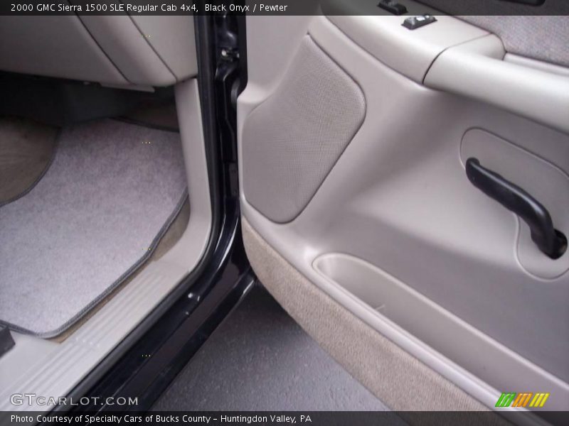 Black Onyx / Pewter 2000 GMC Sierra 1500 SLE Regular Cab 4x4