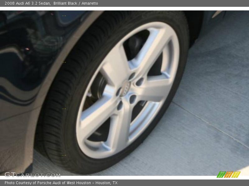 Brilliant Black / Amaretto 2008 Audi A6 3.2 Sedan
