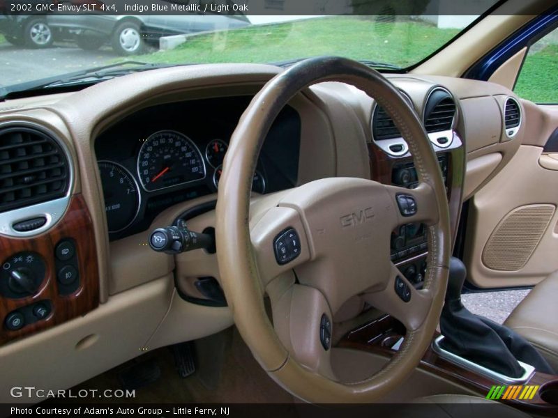 Indigo Blue Metallic / Light Oak 2002 GMC Envoy SLT 4x4