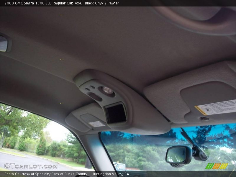 Black Onyx / Pewter 2000 GMC Sierra 1500 SLE Regular Cab 4x4