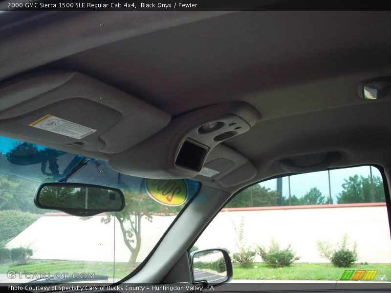 Black Onyx / Pewter 2000 GMC Sierra 1500 SLE Regular Cab 4x4