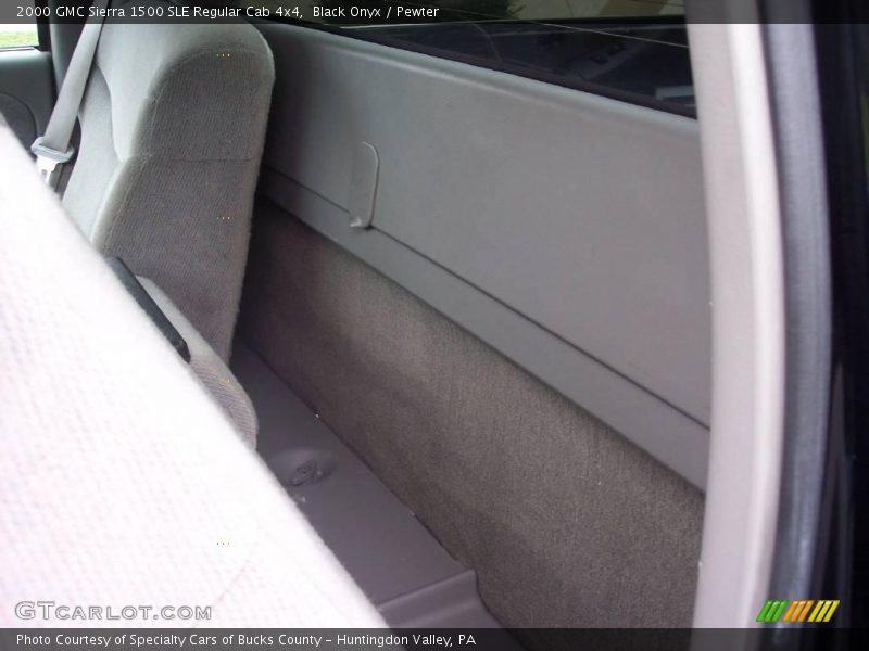Black Onyx / Pewter 2000 GMC Sierra 1500 SLE Regular Cab 4x4