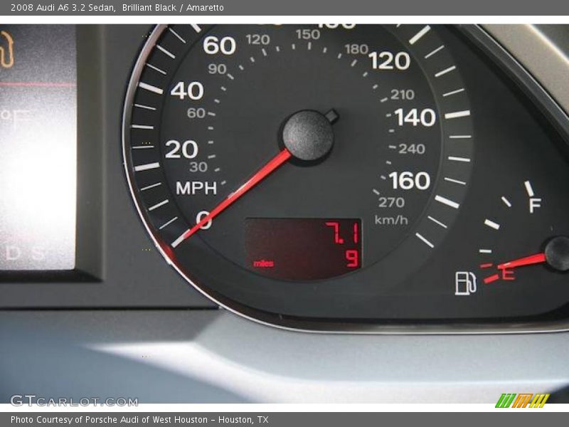 Brilliant Black / Amaretto 2008 Audi A6 3.2 Sedan