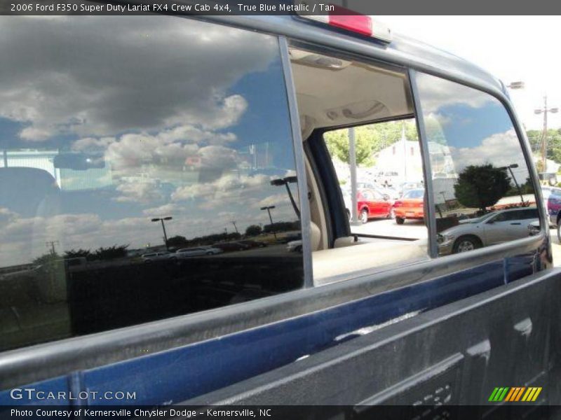 True Blue Metallic / Tan 2006 Ford F350 Super Duty Lariat FX4 Crew Cab 4x4
