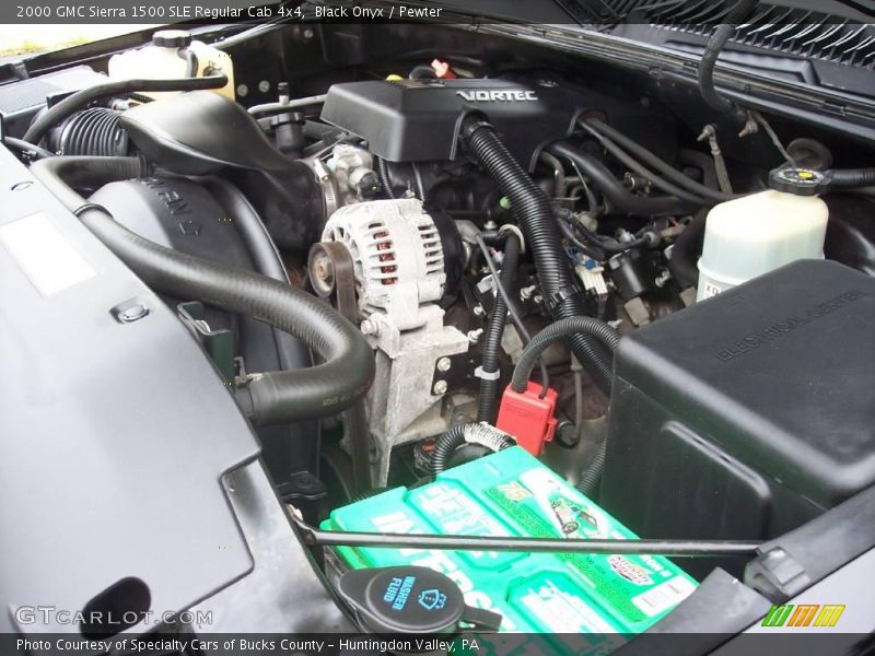 Black Onyx / Pewter 2000 GMC Sierra 1500 SLE Regular Cab 4x4