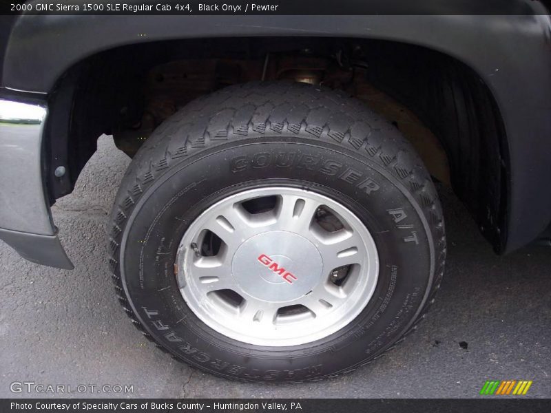 Black Onyx / Pewter 2000 GMC Sierra 1500 SLE Regular Cab 4x4