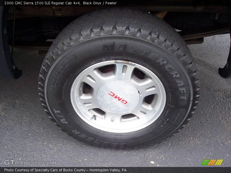 Black Onyx / Pewter 2000 GMC Sierra 1500 SLE Regular Cab 4x4
