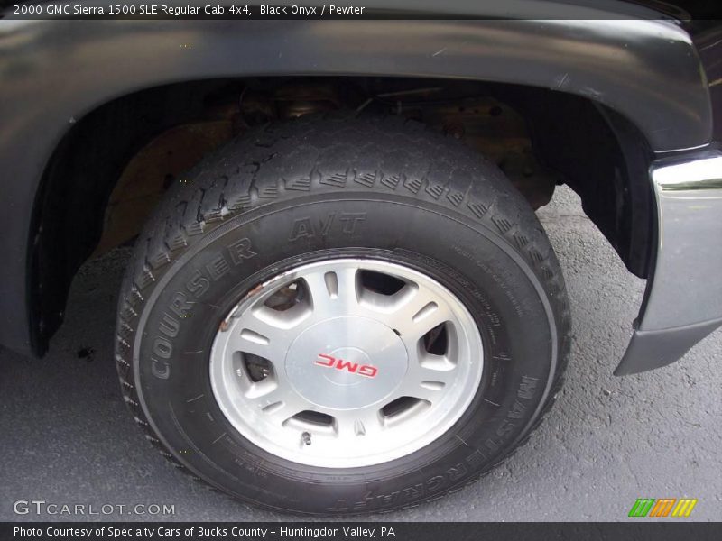 Black Onyx / Pewter 2000 GMC Sierra 1500 SLE Regular Cab 4x4