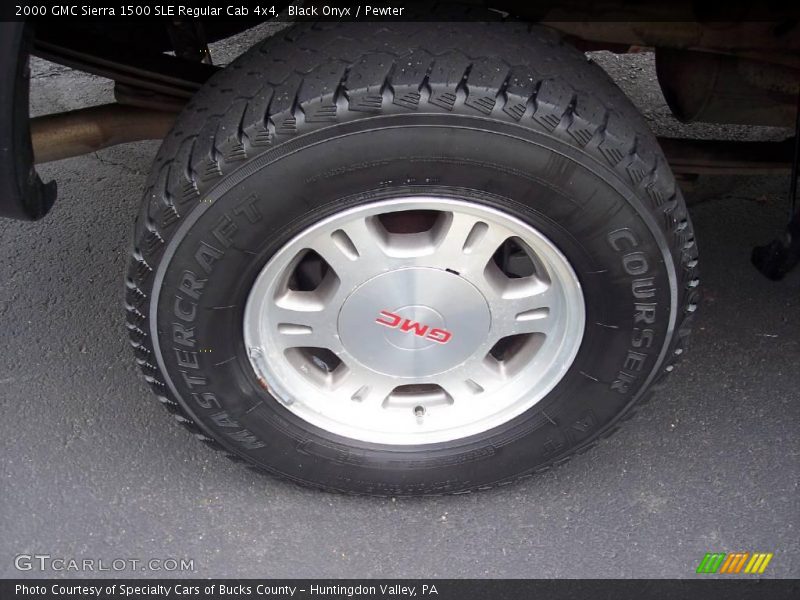 Black Onyx / Pewter 2000 GMC Sierra 1500 SLE Regular Cab 4x4