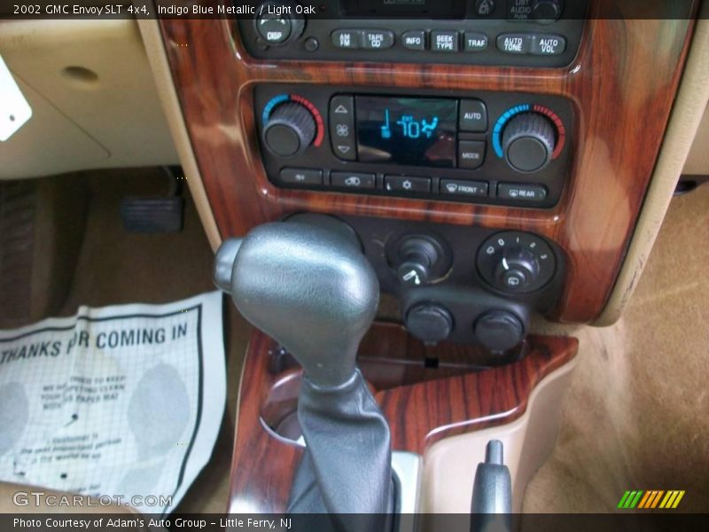 Indigo Blue Metallic / Light Oak 2002 GMC Envoy SLT 4x4
