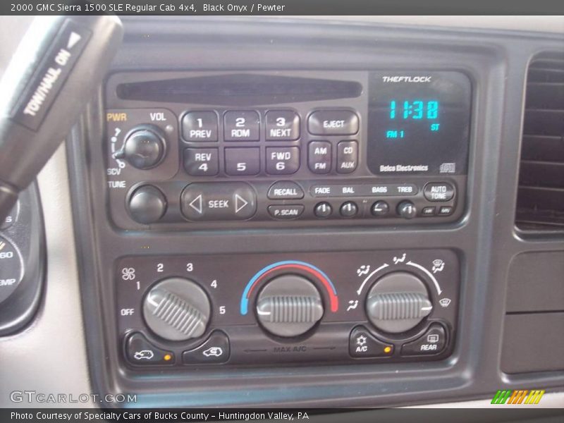 Black Onyx / Pewter 2000 GMC Sierra 1500 SLE Regular Cab 4x4