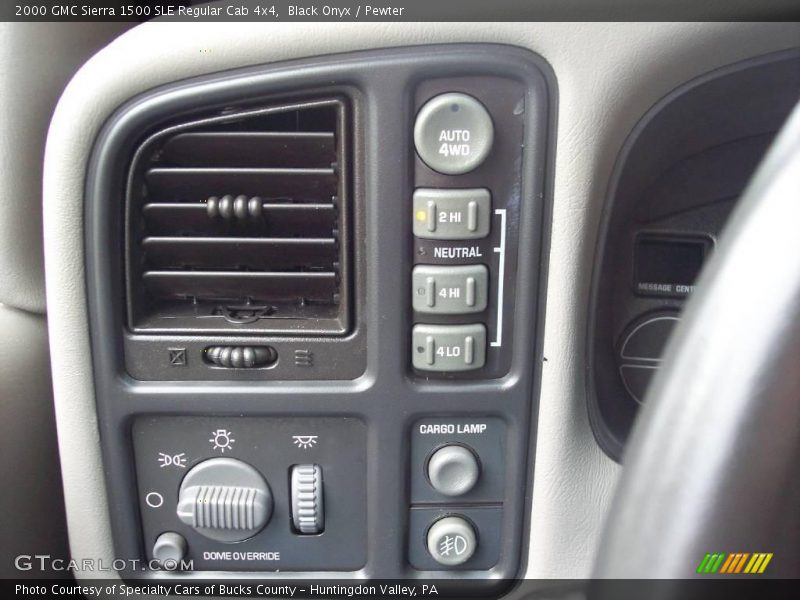 Black Onyx / Pewter 2000 GMC Sierra 1500 SLE Regular Cab 4x4