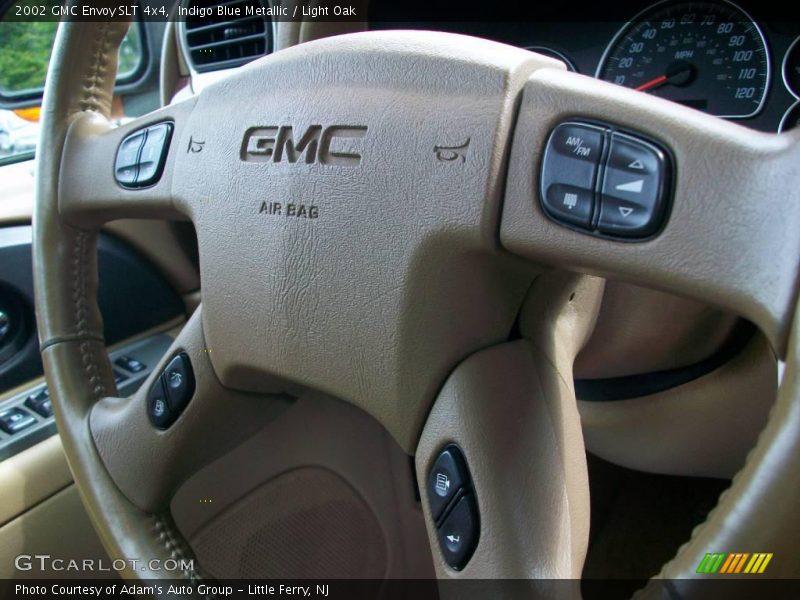 Indigo Blue Metallic / Light Oak 2002 GMC Envoy SLT 4x4