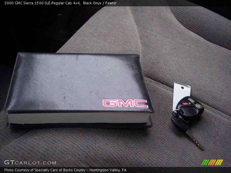 Black Onyx / Pewter 2000 GMC Sierra 1500 SLE Regular Cab 4x4