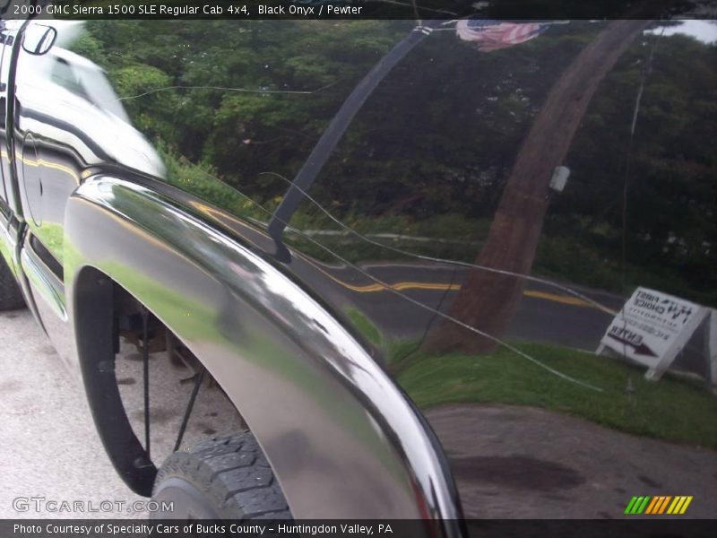 Black Onyx / Pewter 2000 GMC Sierra 1500 SLE Regular Cab 4x4