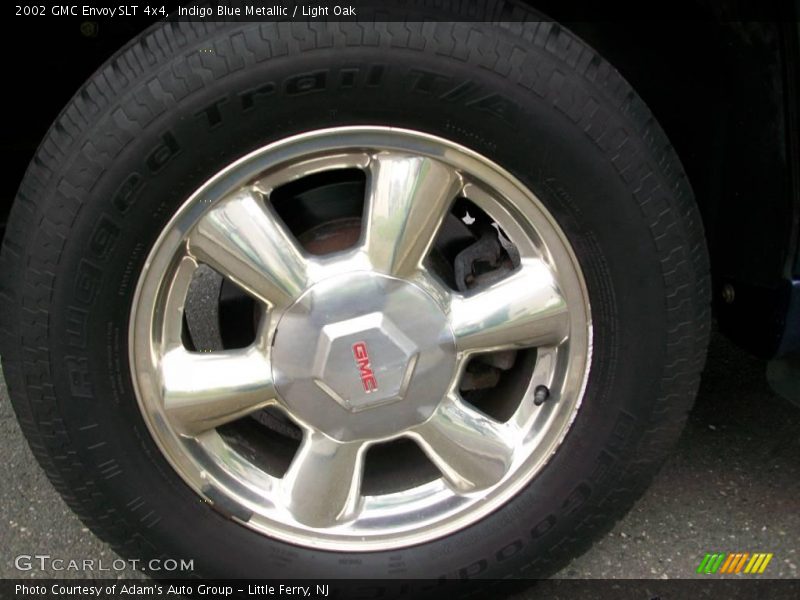 Indigo Blue Metallic / Light Oak 2002 GMC Envoy SLT 4x4