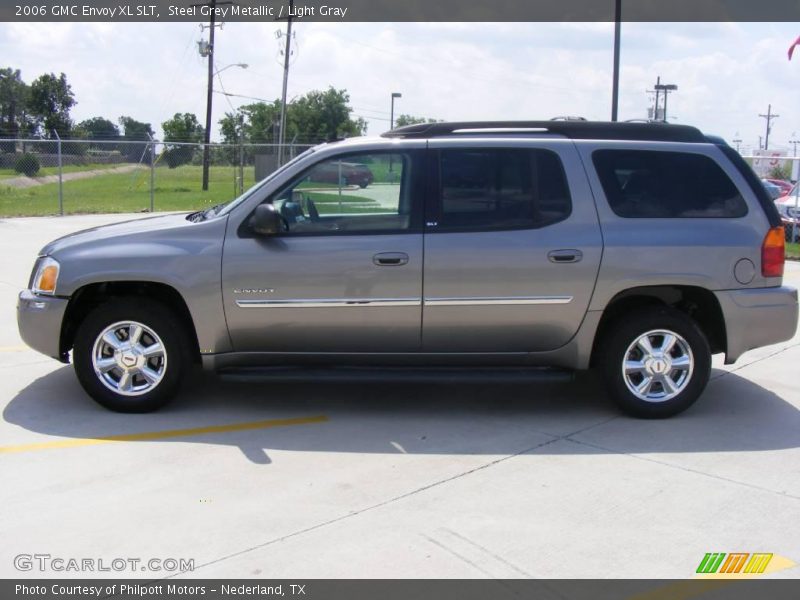 Steel Grey Metallic / Light Gray 2006 GMC Envoy XL SLT