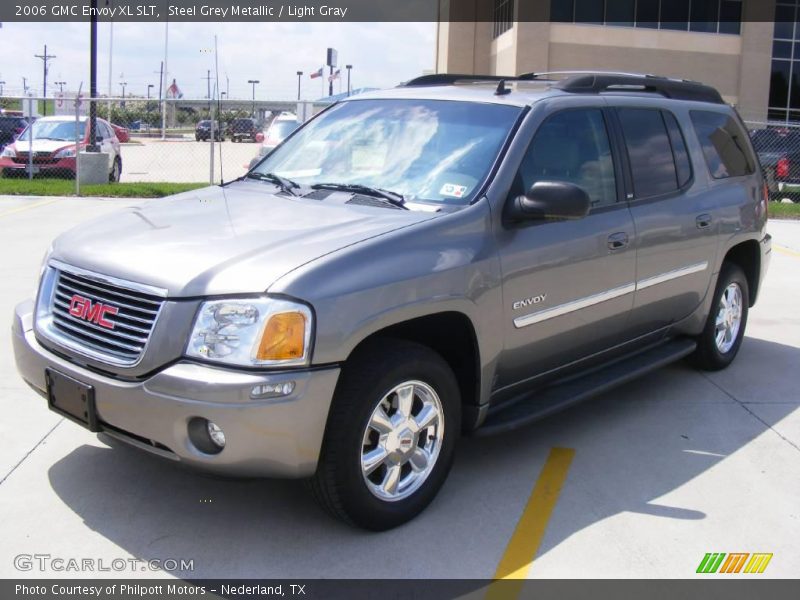Steel Grey Metallic / Light Gray 2006 GMC Envoy XL SLT