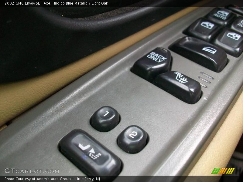 Indigo Blue Metallic / Light Oak 2002 GMC Envoy SLT 4x4
