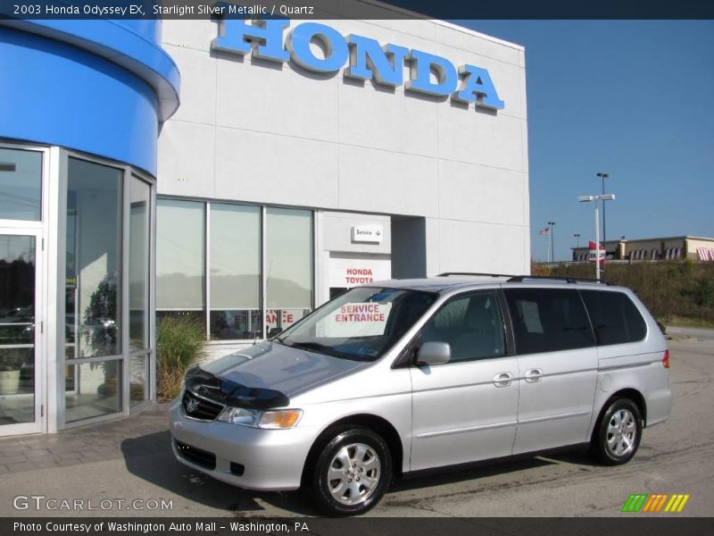 Starlight Silver Metallic / Quartz 2003 Honda Odyssey EX