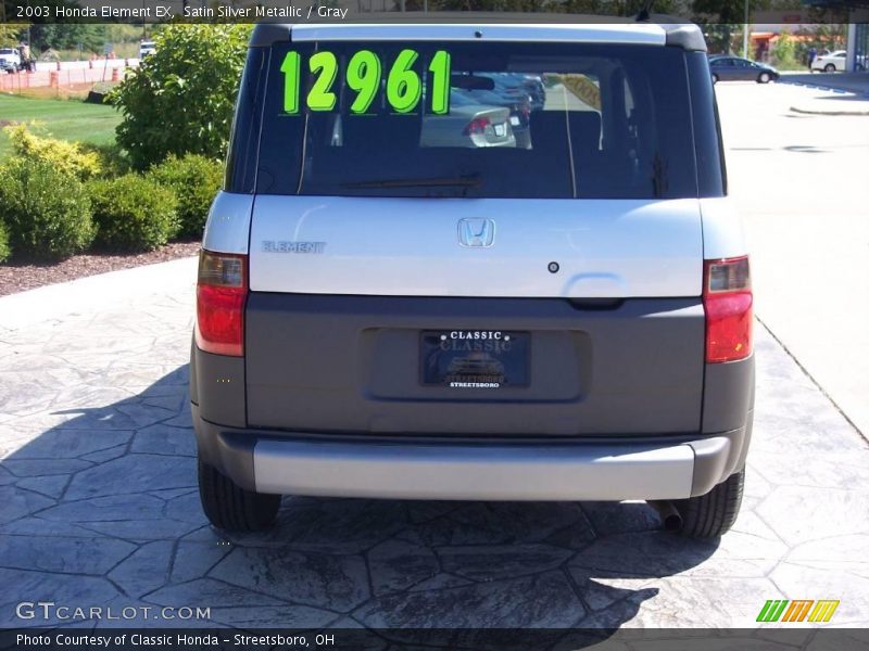 Satin Silver Metallic / Gray 2003 Honda Element EX