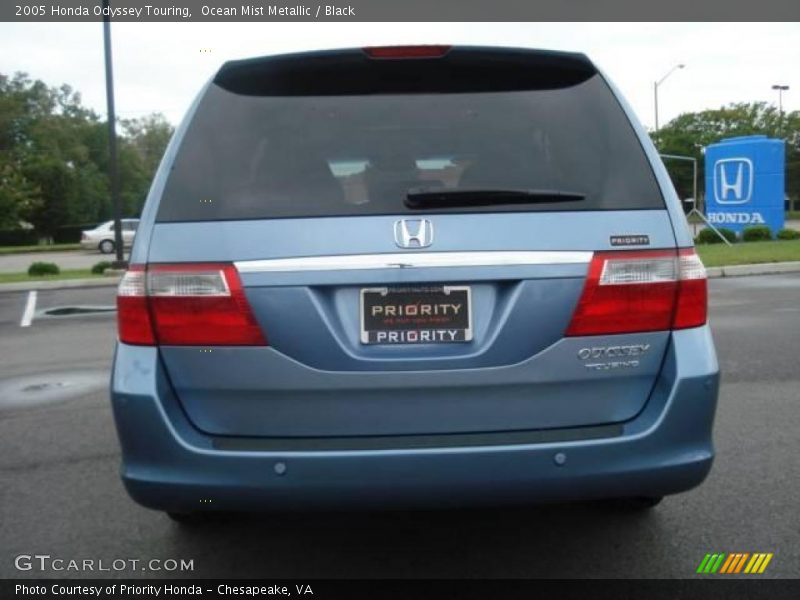 Ocean Mist Metallic / Black 2005 Honda Odyssey Touring
