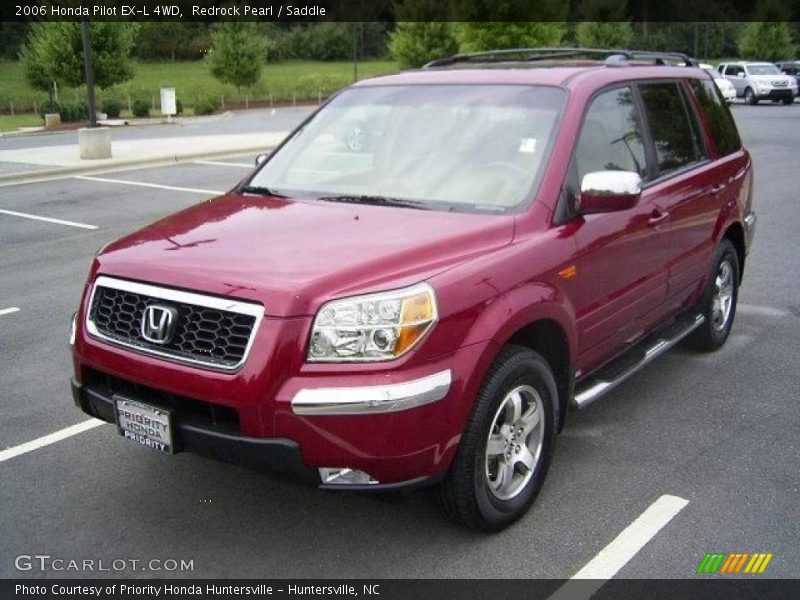 Redrock Pearl / Saddle 2006 Honda Pilot EX-L 4WD