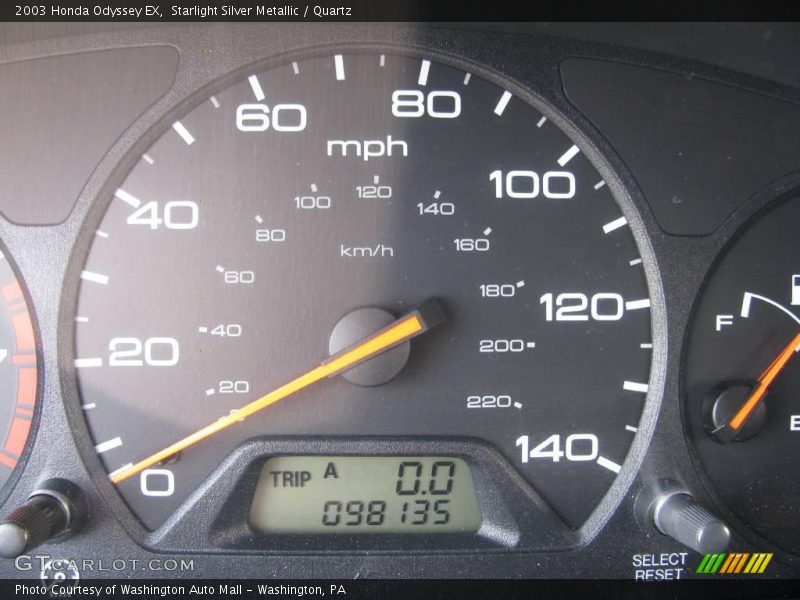 Starlight Silver Metallic / Quartz 2003 Honda Odyssey EX