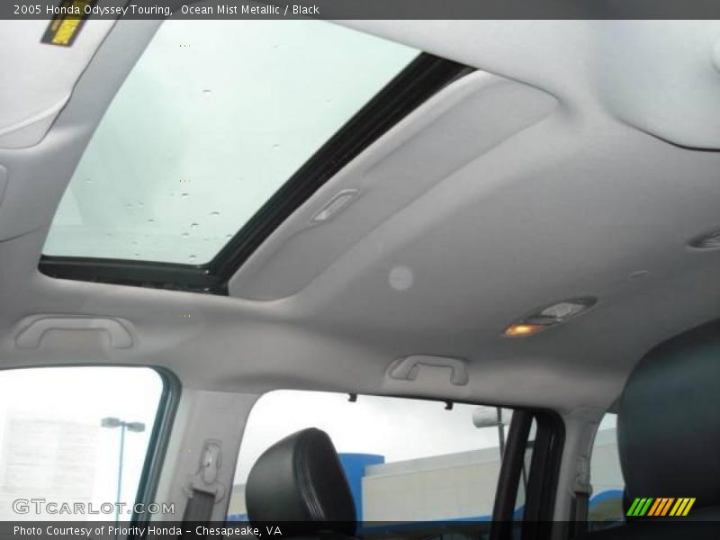 Ocean Mist Metallic / Black 2005 Honda Odyssey Touring