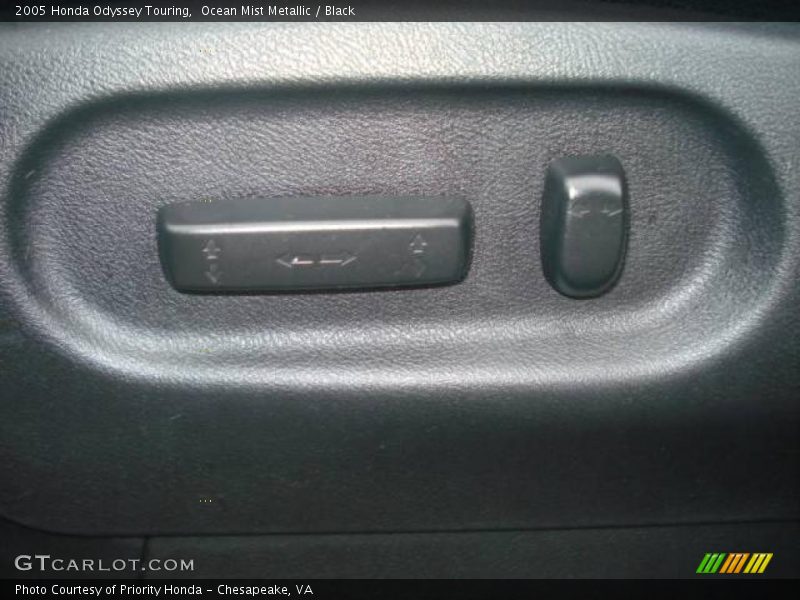 Ocean Mist Metallic / Black 2005 Honda Odyssey Touring