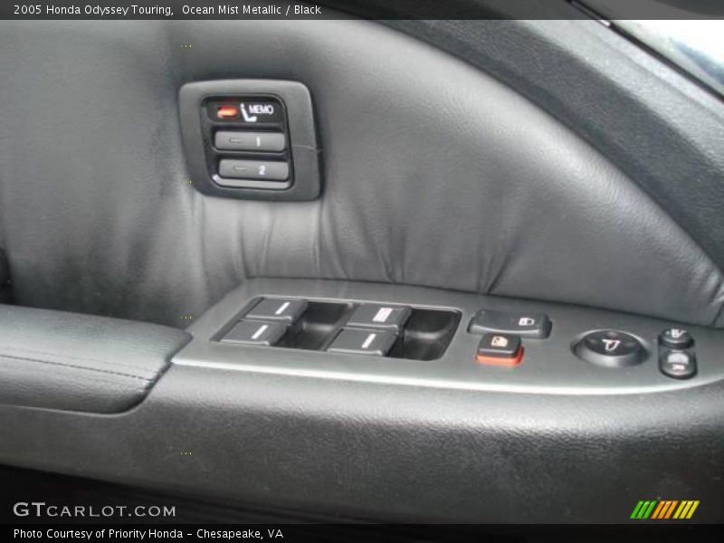 Ocean Mist Metallic / Black 2005 Honda Odyssey Touring