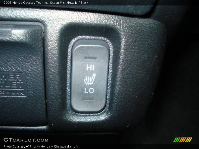 Ocean Mist Metallic / Black 2005 Honda Odyssey Touring