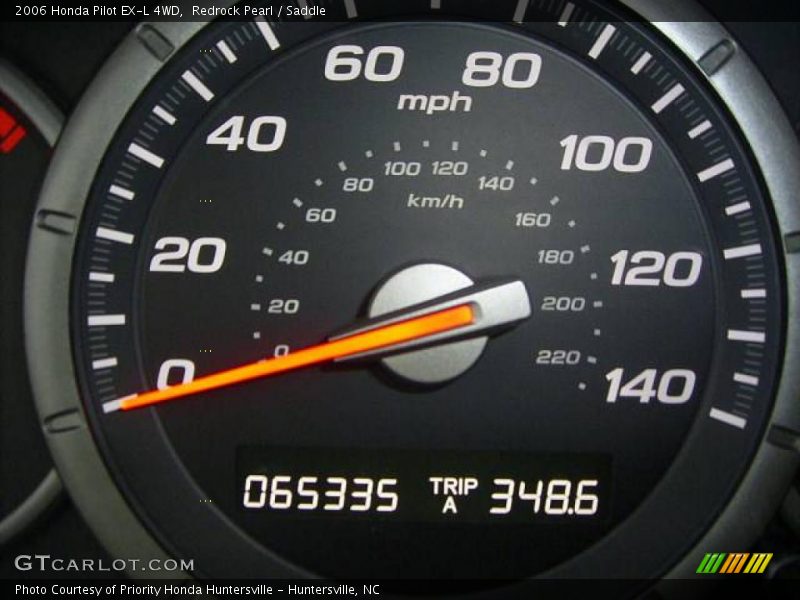 Redrock Pearl / Saddle 2006 Honda Pilot EX-L 4WD