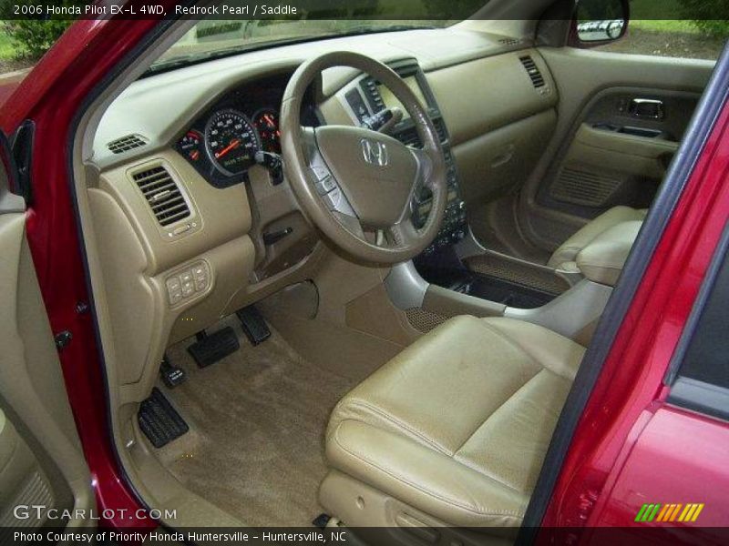 Redrock Pearl / Saddle 2006 Honda Pilot EX-L 4WD
