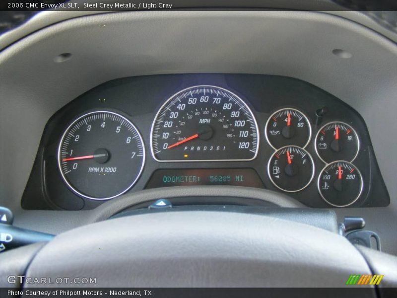 Steel Grey Metallic / Light Gray 2006 GMC Envoy XL SLT