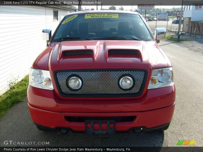 Bright Red / Medium Flint 2006 Ford F150 STX Regular Cab 4x4