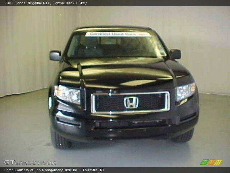 Formal Black / Gray 2007 Honda Ridgeline RTX