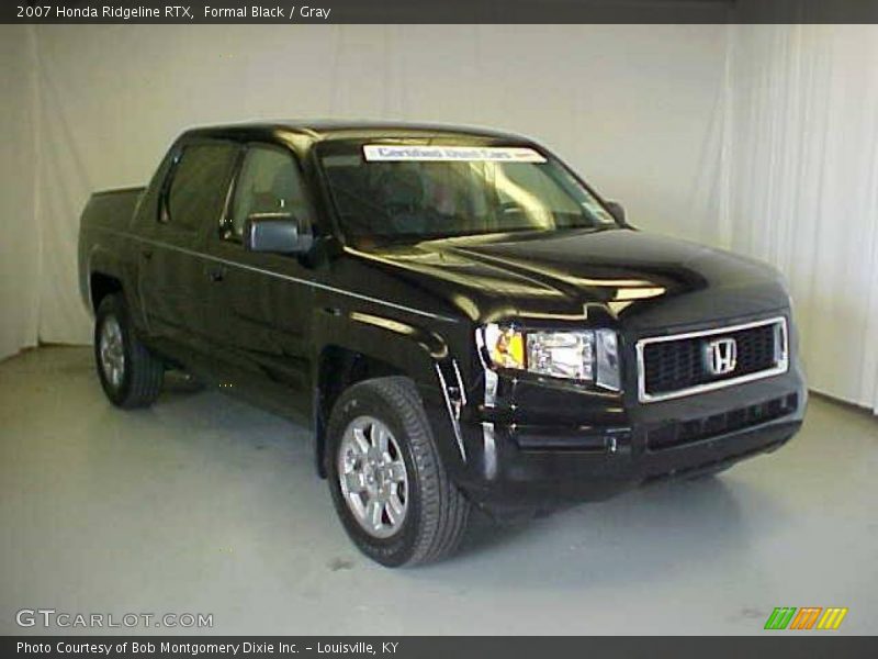 Formal Black / Gray 2007 Honda Ridgeline RTX