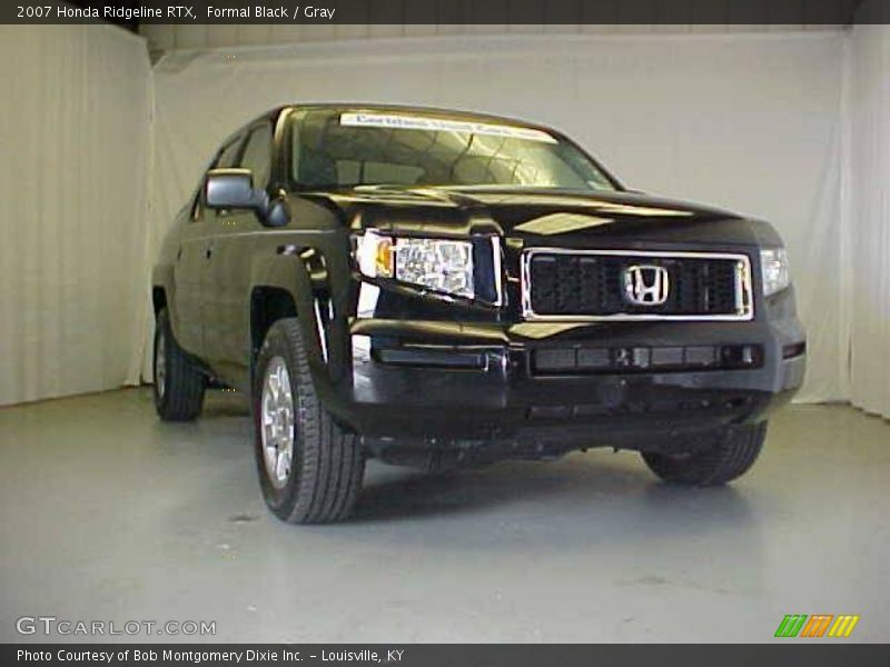 Formal Black / Gray 2007 Honda Ridgeline RTX