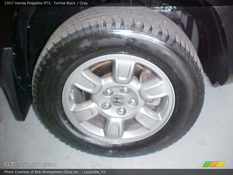 Formal Black / Gray 2007 Honda Ridgeline RTX
