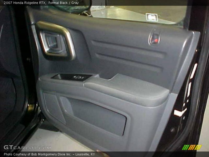 Formal Black / Gray 2007 Honda Ridgeline RTX