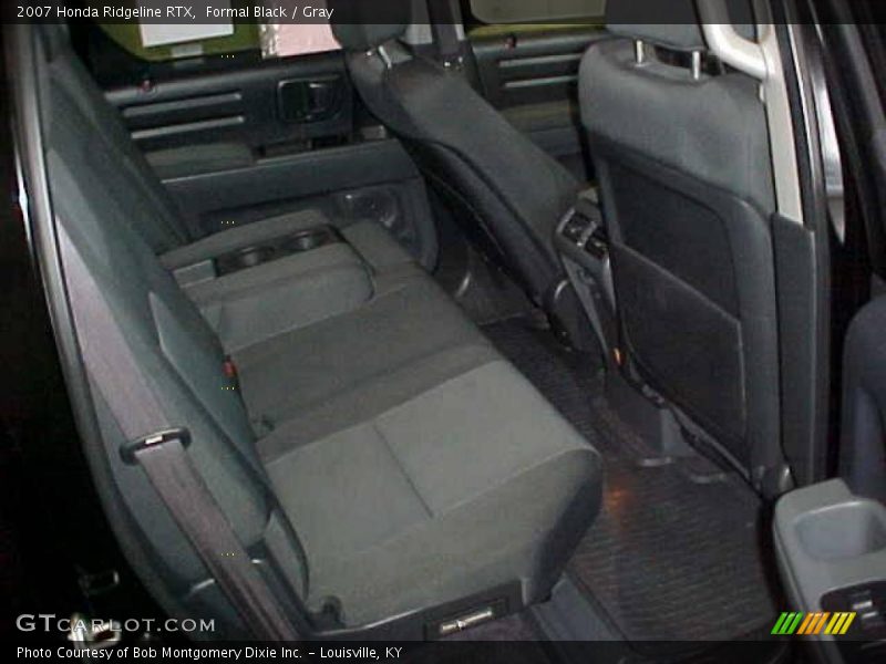 Formal Black / Gray 2007 Honda Ridgeline RTX